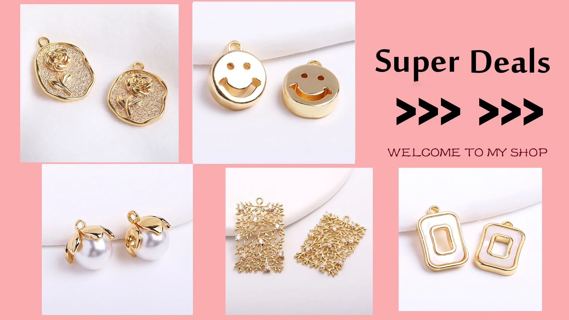 18K Gold Plated Split Rings Connecting Ring Brass Open Jump Rings Accessories For Jewelry DIY Jewelry Material Wholesale