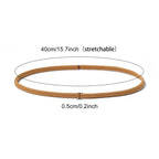 6/8PCS Unisex Sports Elastic Thin Headband Non-Slip Women Men Yoga Hair Bands Sweatband Football Running Biking Sports Hairband