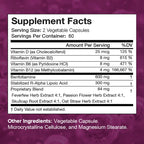 Advanced Neurological Support - 300 Mg Stabilized R-Lipoic Acid, Vitamin B Complex, Nervous System Health, Focus, Antioxidants