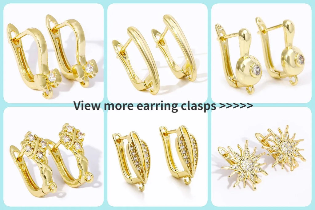 18K Gold Plated Split Rings Connecting Ring Brass Open Jump Rings Accessories For Jewelry DIY Jewelry Material Wholesale