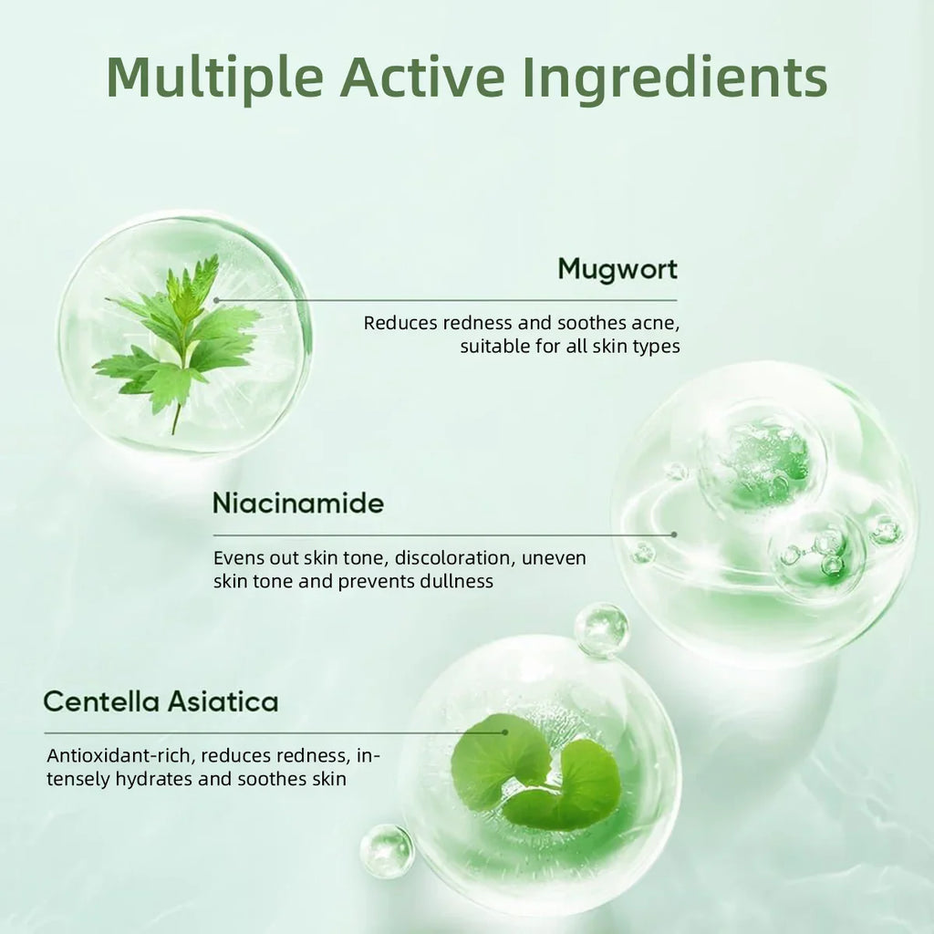 Alaska Volcano Mask Mugwort Cleansing Mask Stick Shrink Pores Acne Deep Blackhead Remover Facial Cleansing Moisturizing Mask 40g