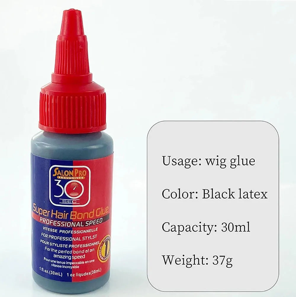 30ml/60ml Waterproof Glue For Hair Wig Glue For Lace Front Wig/Closure/Hair Extension And Remover Super Bonding Adhesive Glue