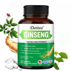 Energy Supplement - Ginseng Extract, Enhances Physical Energy, Memory and Immune System, and Refreshes The Mind