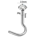 Dreamlee ASTM G23 Titanium Connector Chain For Nose Ring Hoop Clicker Cartilage Helix Body Piercing Jewelry Accessory