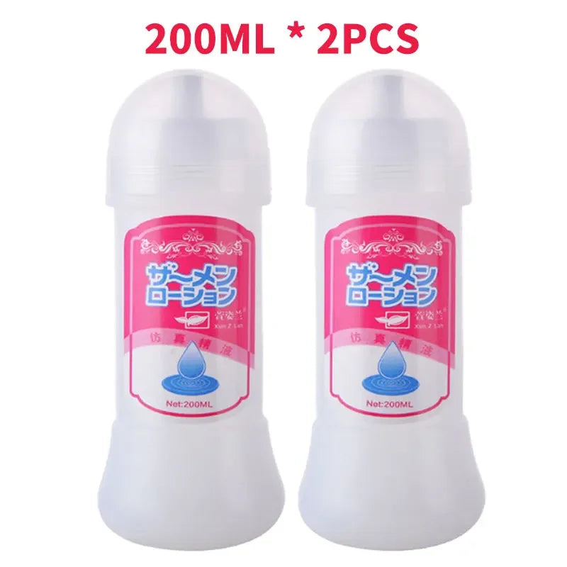 500ML Lubricant for Sex Cream Super Capacity Viscous Lube Water Based Sex Massage Oil Anal Adult Masturbation Toy Couple Game