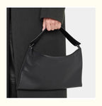 Envelope Bag Vintage Niche Wind Genuine Leather Wide Shoulder Strap Armpit Bag Hundred Sheepskin Shoulder Bag Clutch Bag