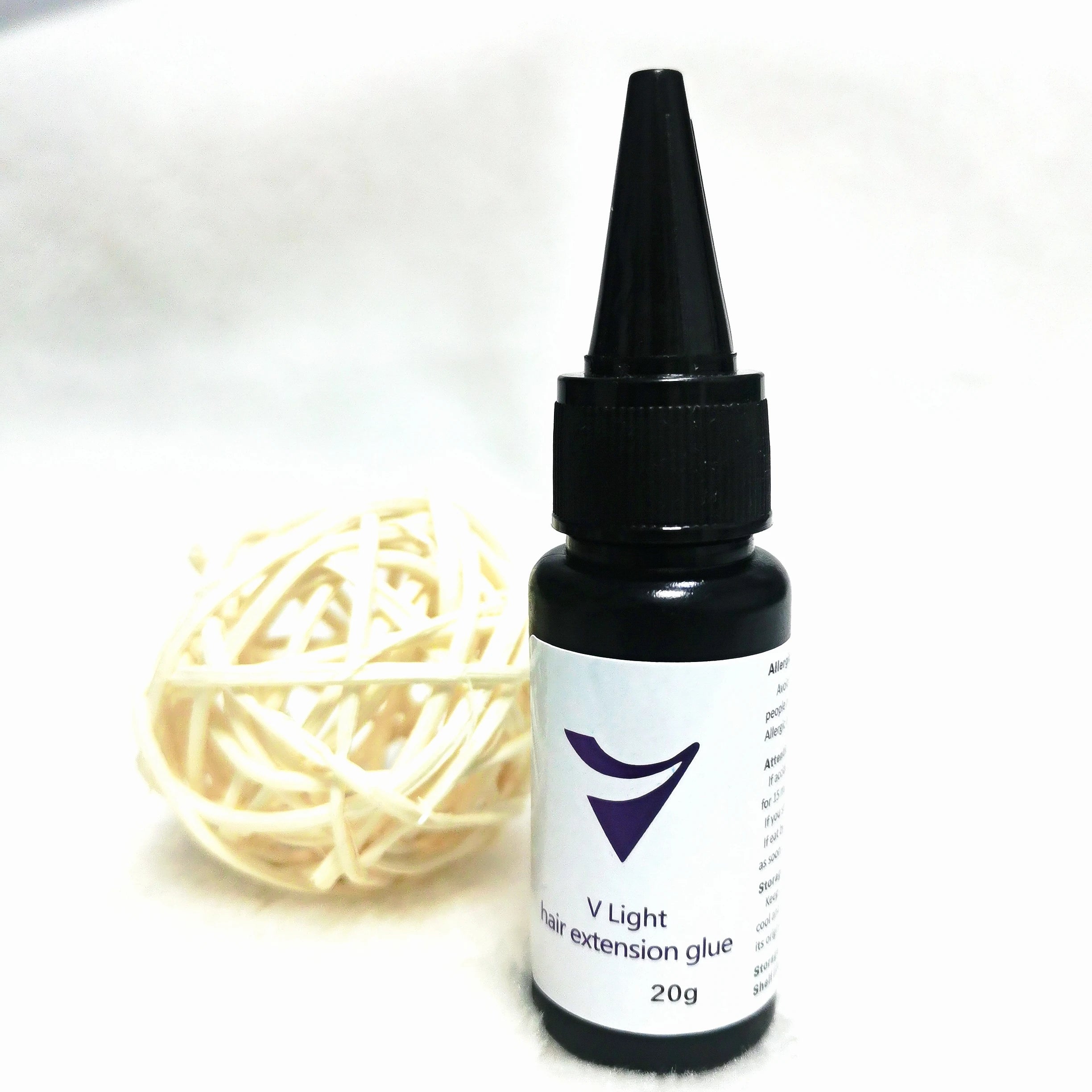 5/3/1PCV-Light Technology Hair Extension Clear Wig glue 20g V-light Traceless tool for tape Hair Extension Fast Grafting Tool