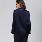 100% Pure Silk Women's Classical Pajama Set Sleepwear Nightgown M L XL YM007