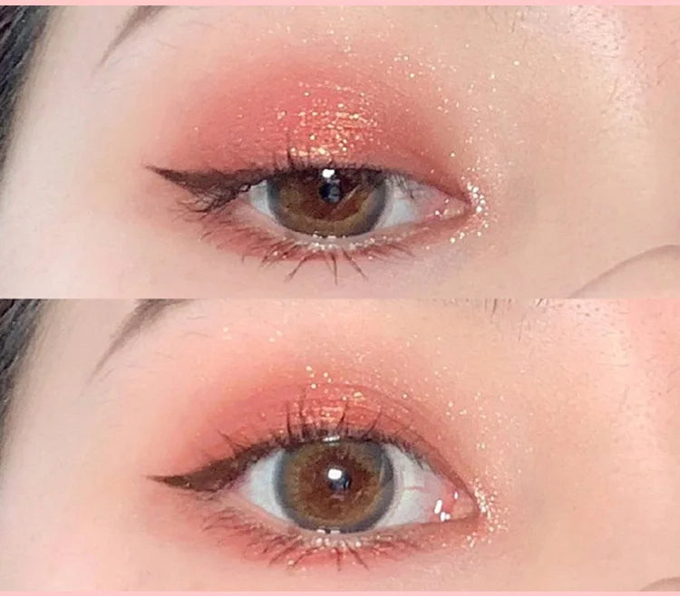 4Color Eyeshadow Palette Blush Eyeliner Eyeshadow Highlight Contour Palette Eyes Makeup Cute Beauty Cosmetics