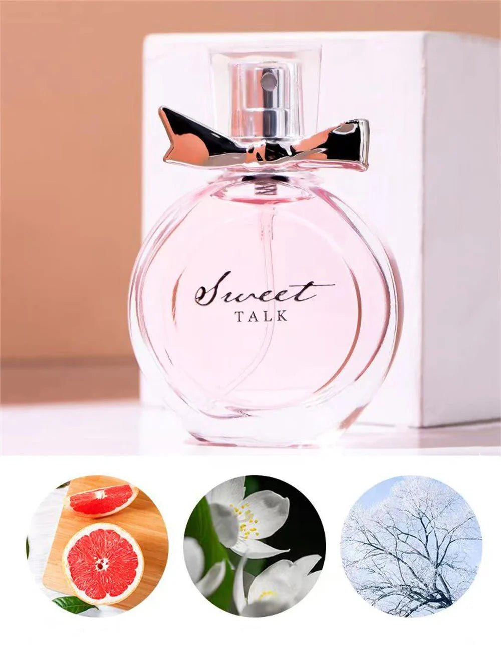Classic Brand Perfume Women Eau de Parfum Femme 100ml Club De Nuit Perfumes Feminino Gift Box 4Pcs Set Floral Fruity Scent Spray