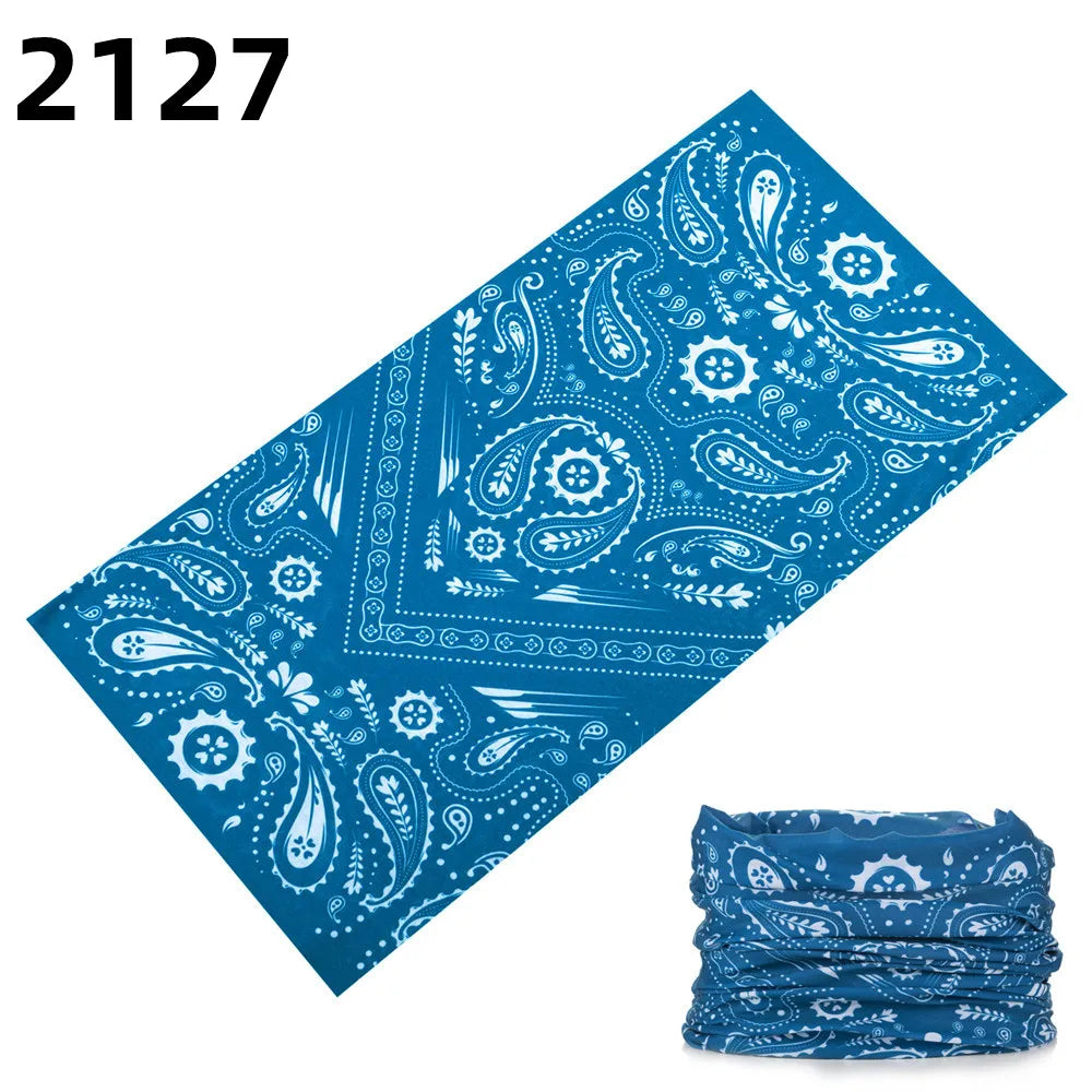 2101Unisex Climbing Hiking Scarf Sport Headwear Bandanas Motorcycle Turban Hand Band Magic Scarves Outdoor Cycling Headband Mask