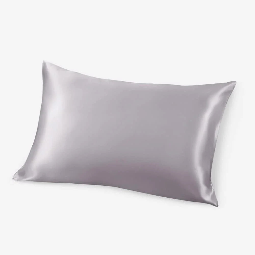 100% Natural Mulberry Silk Pillowcase with Hidden Zipper Double Sided Pure Silk Pillow Case Touch Soft &Cool Suitable for Summer