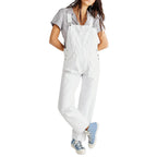 2023 Summer Black Jumpsuit Women Loose Dungarees Overalls Wide Leg Women Long Jumpsuit Ladies Overalls For Women