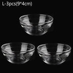 10/5/3/1pcs Facial Mask Bowl Mixing Bowl Acrylic Oil Bowl Set Face Mud Mixing Brush Applicator Beauty Salon DIY Skin Care Tools