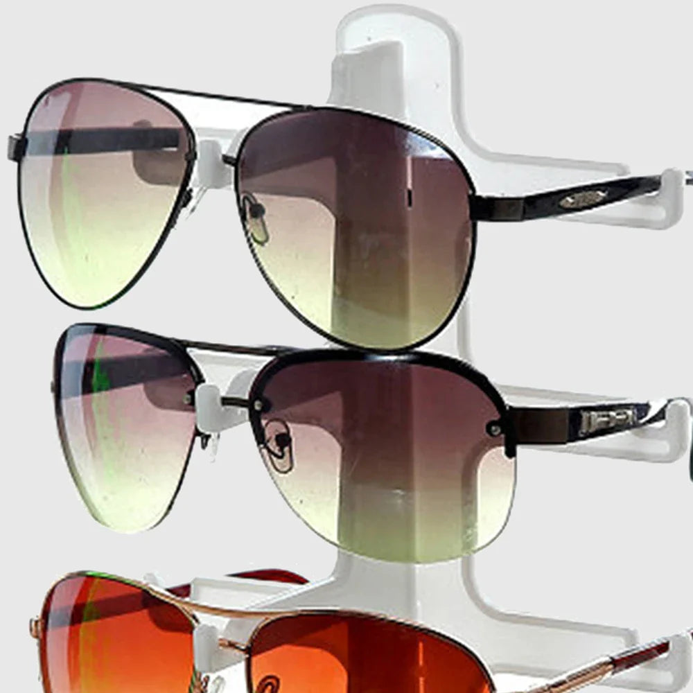 1pcs Eyeglasses Sunglasses Storage Display Stand Holder Organizer Case Show Rack for 5 Glasses  Sunglasses Storage Rack