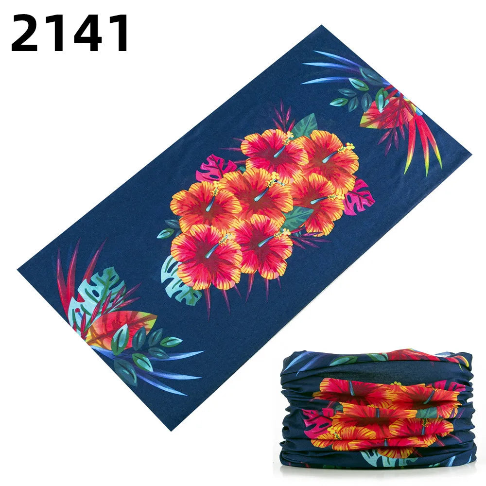 2101Unisex Climbing Hiking Scarf Sport Headwear Bandanas Motorcycle Turban Hand Band Magic Scarves Outdoor Cycling Headband Mask