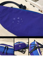 Casual Waterproof Chest Bags Large Capacity Crossbody Bags Korean Fashion Waist Bag Fanny Pack for Women Men's Travel Bag Banana