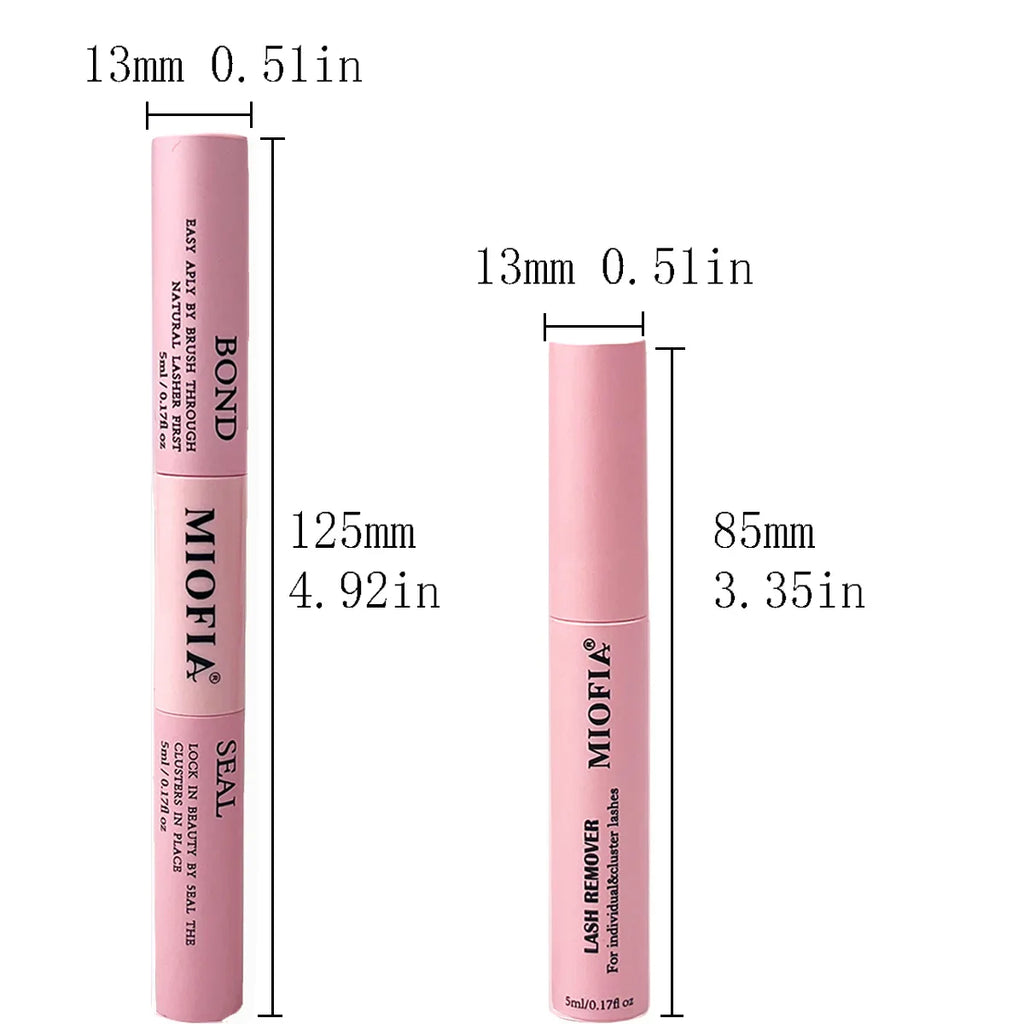 5ml No Irritation Eyelashes Extension Glue Quick Drying Long Lasting Waterproof Adhesive Black Eyelash cluster Glue Makeup Tool