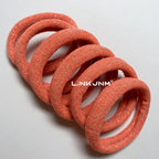 6PCS Women Glitter Hair Scrunchies Girls Elastic Hair Rubber Bands Hair Holder/Gum Hair Accessories Ponytail Hair Holders