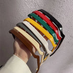 1/3pcs Women Square Glasses Headband Coloful Invisible Fixed Hair Clips Wave Curly Hair Ties Temples Headband Accessories