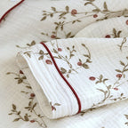 2025 Japanese Spring and Autumn New Women's Pajama Set 100% Cotton Crepe Long sleeved Pants Cardigan Cute Plus Size Home Fury