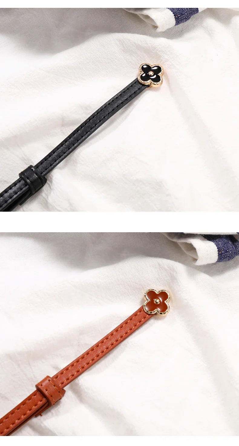 Belt female models super leather hundred with 2023 new belt ladies pin buckle fashion decoration jeans belt cowhide simple