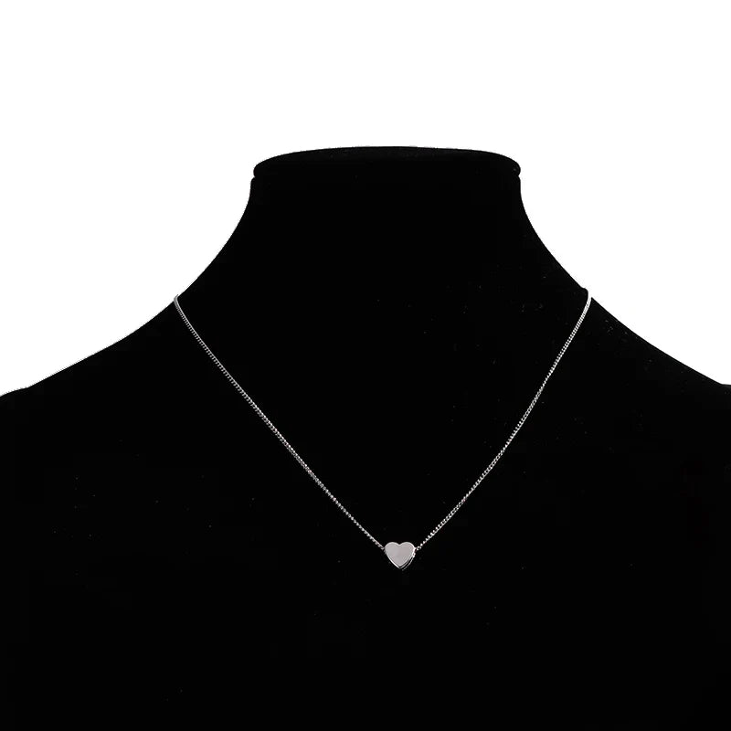 Aihua New Fashion Silver Color Infinity Necklaces & Pendants for Women Choker Party Jewelry Gifts Bijuter Collar