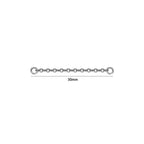 Dreamlee ASTM G23 Titanium Connector Chain For Nose Ring Hoop Clicker Cartilage Helix Body Piercing Jewelry Accessory