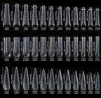 120Pcs Nail Forms For UV Gel Quick Building Extension Top Molds Dual Forms Acrylic Nail Art Tips Nails Accessories Tools