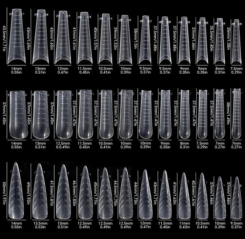 120Pcs Nail Forms For UV Gel Quick Building Extension Top Molds Dual Forms Acrylic Nail Art Tips Nails Accessories Tools