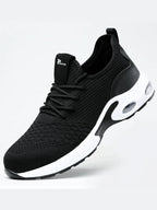 2025 Lightweight Men Safety Shoes Steel Toe Cap Work Sneakers Men Protective Shoes Anti-smash Anti-puncture Indestructible Shoes