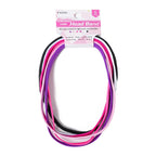 6/8PCS Unisex Sports Elastic Thin Headband Non-Slip Women Men Yoga Hair Bands Sweatband Football Running Biking Sports Hairband