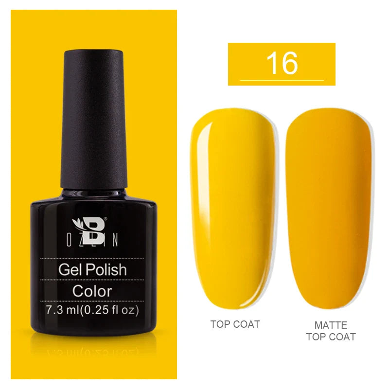 AWStorG15ml 2 IN 1 Crystal Top Coat Transparent Soak Off UV LED Nails Art Manicure Gel Nail Polish Varnishes Primer Function Gel