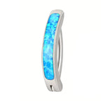 ASTM F136 Titanium PIERC Reverse Curved Clicker Navel Barbell Shiny CZ Sexy Belly Button Rings Bellybutton Sexy Piercing Jewelry