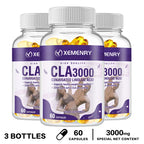 CLA 3000mg - Boost Energy, Improve Muscle Mass, and Boost Metabolism - Non GMO