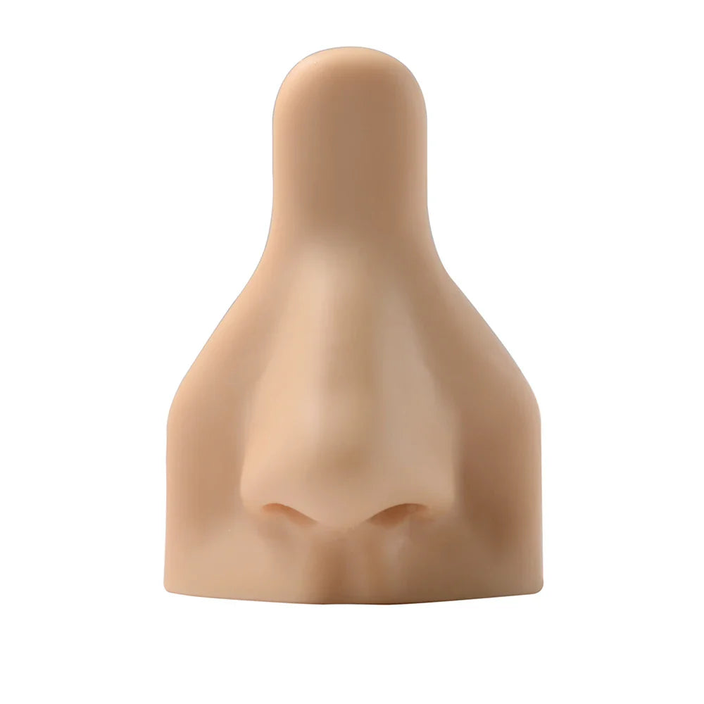 1Pc Soft Silicone Nose Model Tattoo Practice Jewelry Display Piercing Tools Earring Display Tool Acrylic Display Stand Kit