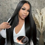 40 Inch Natural wigs 13x4 Straight Human Hair Wigs 220 Density hd lace wig 13x6 wigs human hair For Women