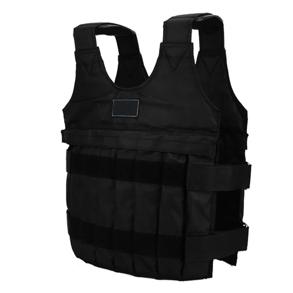 20kg Weighted Vest with 16 Pouches for Sand or Steel Plates, Perfect for Losing Weight and Enhancing Exercise Performance
