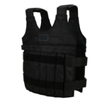 20kg Weighted Vest with 16 Pouches for Sand or Steel Plates, Perfect for Losing Weight and Enhancing Exercise Performance