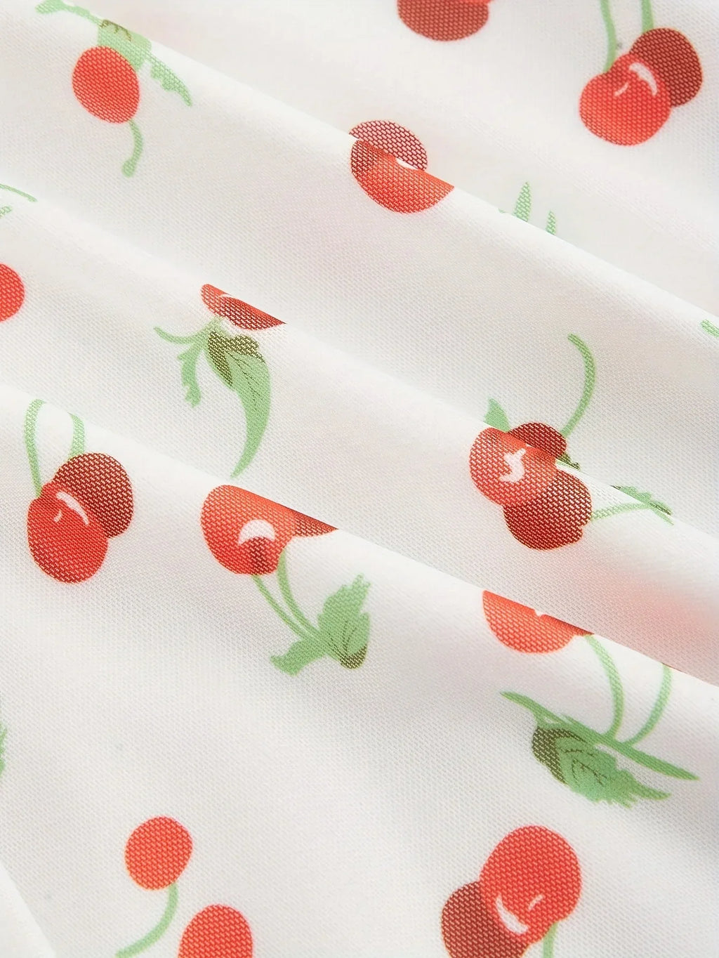 Cherry Printed Vintage Summer Dresses Y2kWomen Swing Robe Party Dress 2025 New Casual Vestidos Sexy Strapless A-Line Sundresses