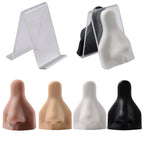 1Pc Soft Silicone Nose Model Tattoo Practice Jewelry Display Piercing Tools Earring Display Tool Acrylic Display Stand Kit