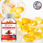 Berberine Extract 1000 Mg - Supports Gastrointestinal and Overall Health with Antioxidant Benefits Supplement