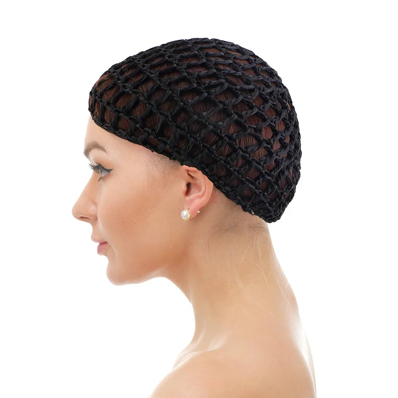2/3PCS/LOT Hair Net Sleeping Cap Daily Use Breathable Mesh Crochet Hair Net Hair Care Cap Mesh Cap Dome Cap Turban Hat