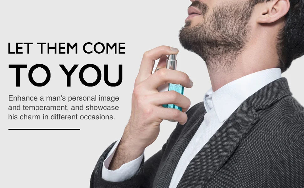 50ml Original Cupid Men's Pheromone Cologne Lasting Mature Hypnotic Rich Fragrance High Quality Hombre Perfume Body Spray