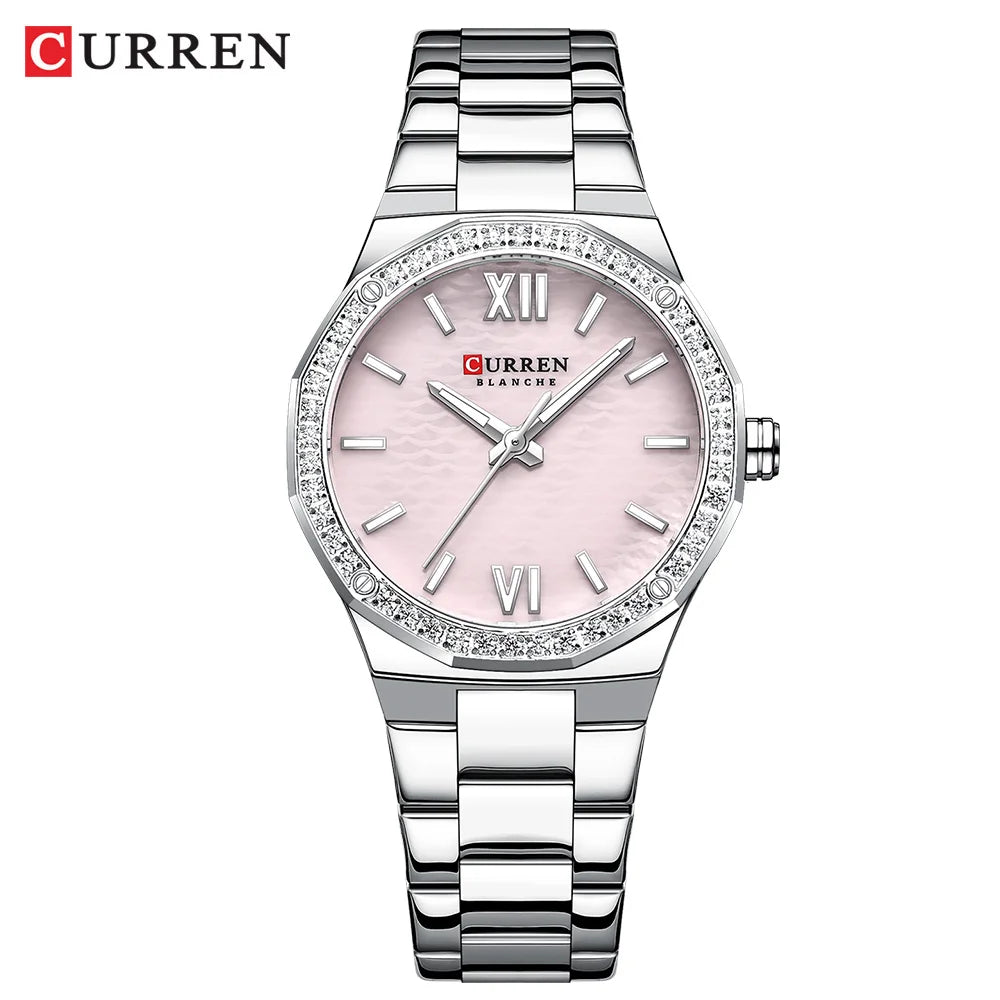 CURREN 2025 Casual Ladies Quartz Wrist Watch Luminous Bracelet Women Watch Clock Luxury Brand Design Women Montre Femme Reloj