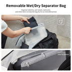 AJI Women Travel Bag Nylon Handheld Travel Bag Carry On Luggage Bag Large Capacity Weekender Gym Sport Holdall Overnight Bag