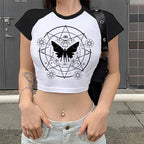 2023 Sexy T Shirts Future Milf Star Fashion Women Crop Top Harajuku Streetwear Outfits Summer Sexy Party Femme Y2k Women Clothes