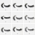 Dropshiping Makeup  Mink Lashes Fluffy Soft Full Fake Eyelashes Natural False Eyelashes Wispy Lash Extension