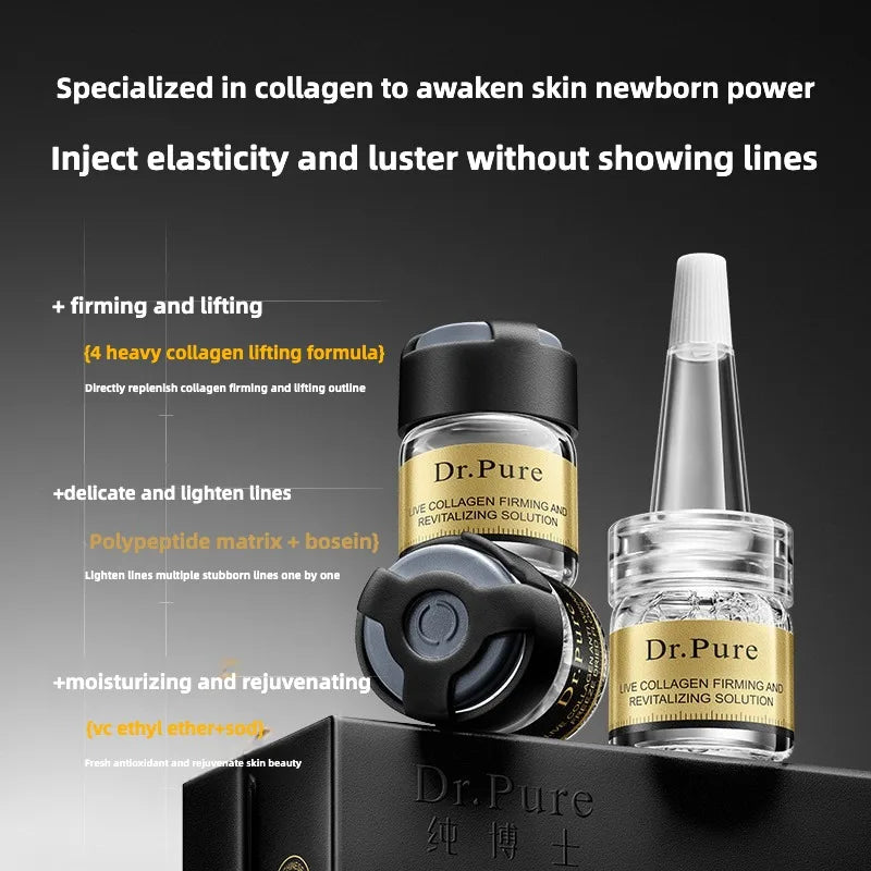 Collagen Peptide Anti-Wrinkle Freeze-dried powder- Firming, Lifting  Hydrating Face Kit for All Skin Types Beauty care product