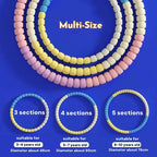 3/4/5/6 Tubes Portable Hula Circle Detachable Exercise Hoops for Children Body Building Sports Hoop Adult Waist Loss Weight Hoop